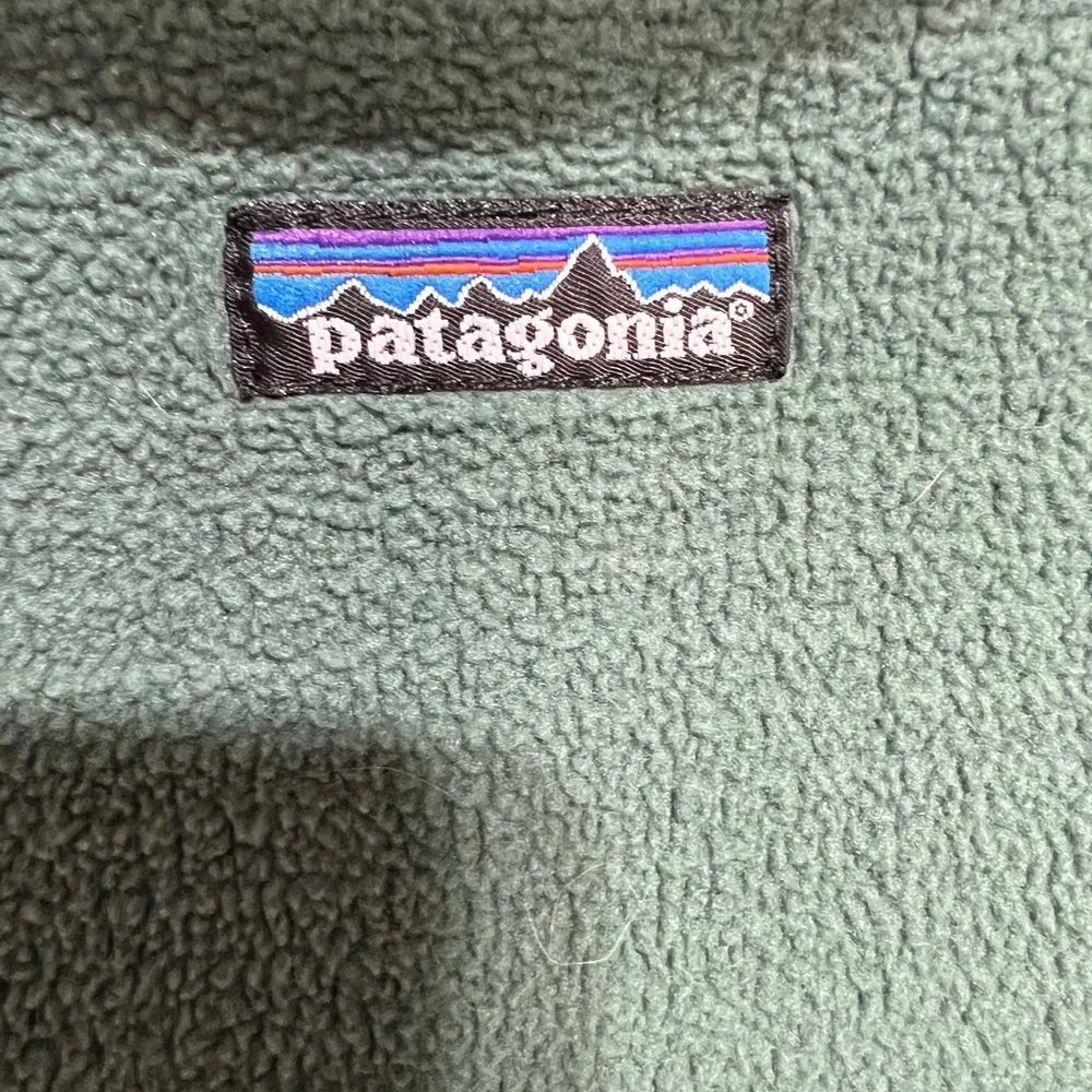 Patagonia Sage‎ Green Fleece Utility Jacket - Picture 9 of 10